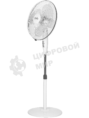 Вентилятор Ballu BFF-815W белый, напольный, 45 Вт, 3 скорости, 40 см