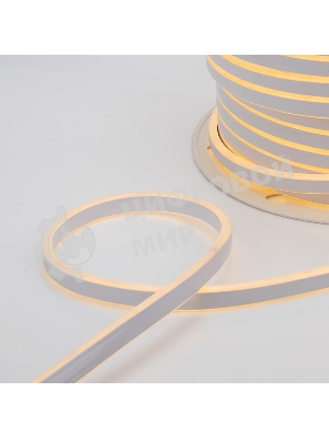 Гибкий неон Neon-night LED SMD 8х16 мм, двухсторонний, теплый белый, 120 LED/м, бухта 100 м