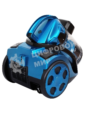 Пылесос Starwind SCV5630 голубой/черный, 350/2000 Вт, уборка сухая, пылесборник контейнер 2.5 л