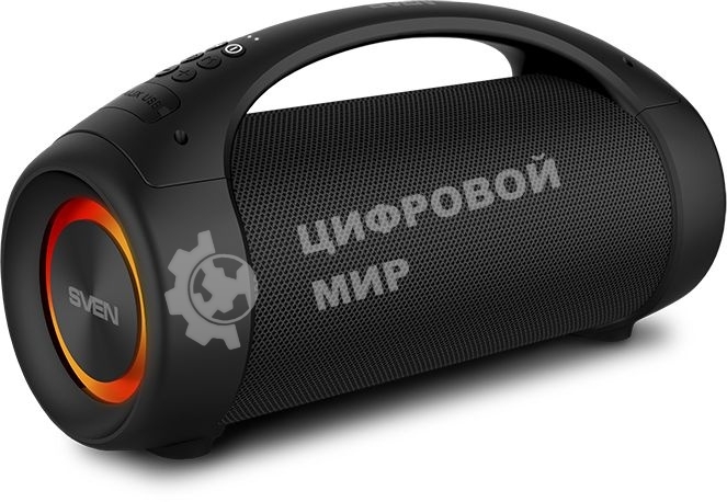 Колонка портативная Sven АС PS-370 черный 40W 2.0 BT