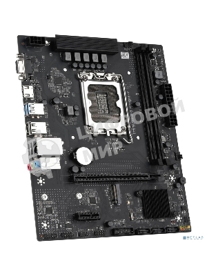Материнская плата Maxsun Challenger B760M-F, LGA 1700, Intel B760, 2xDDR4, 3xSATA III, 2xM.2, 1xPCIe 4.0 x16, 1xHDMI, 1xVGA, 1xRJ-45 1Gb LAN, 2xUSB 3.2 Gen 1, 4xUSB 2.0, 3x3.5 мм, 5.1, mATX