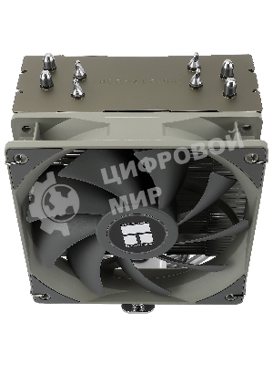 Кулер для процессора Thermalright Assassin Spirit 120 V2 серебристый/черный/серый (4-pin PWM, 154мм, Al/Cu, 4x6мм, 1x120мм, 66.17CFM, 25.6dBA, 1500RPM, S: 1851/1700/1200/115X, AM5/AM4)