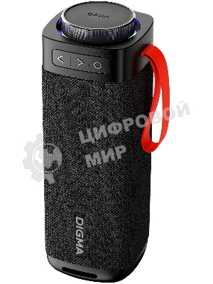 Портативная колонка Digma D-PS1522 черный 60W 2.0 BT 10м 3000mAh