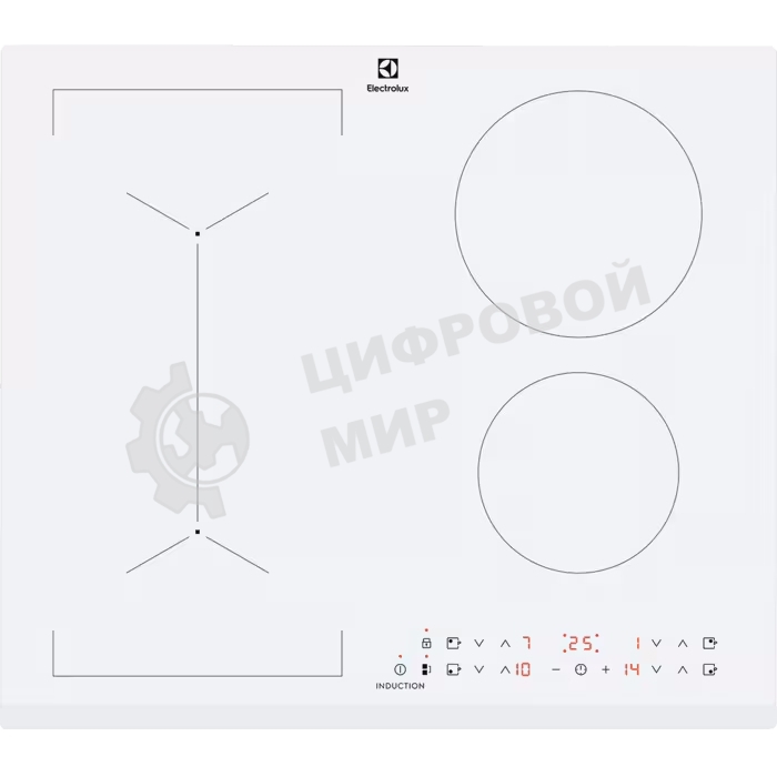 Индукционная варочная панель Electrolux LIV63431BW независимая, белый