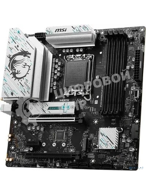 Материнская плата MSI B760 GAMING PLUS WIFI DDR4, LGA 1700, Intel B760, 4xDDR4, 4xSATA, 2xM.2, 1xPCI-E 4.0 x16, 1xPCI-E 4.0 x4, 3xPCI-E 3.0 x1, 1xHDMI, 1xDP, 2xUSB 3.2 Gen 2, 4xUSB 2.0, 1xUSB 3.2 Gen 2, 1x 2.5Gb LAN, 5x3.5 мм, 7.1, ATX
