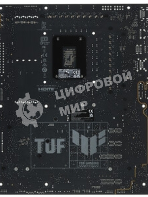 Материнская плата ASUS TUF GAMING Z890-PLUS WIFI, LGA 1851, Intel Z890, 4xDDR5, 4xSATA, 4xM.2, 1xPCIe 5.0 x16, 1xPCIe 4.0 x4, 1xDP, 1xHDMI, 1xUSB-C 3.2 Gen 2x2, 1xUSB-C Thunderbolt 4, 1x 2.5Gb LAN, 3xUSB-A 3.2 Gen 1, 3xUSB-A 3.2 Gen 2, 5x3.5 мм, 1xWi-Fi 7, ATX