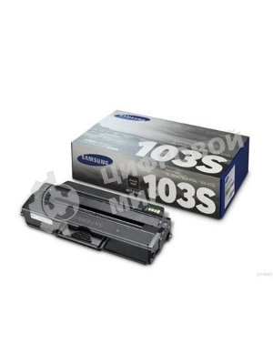 Картридж лазерный Samsung MLT-D103S черный для Samsung ML-2950ND/2955ND/2955DW (1500стр.)