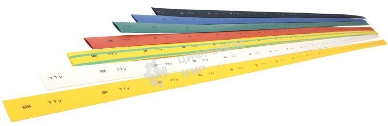Трубка термоусадочная ТТУ 2/1 черный 1м ИЭК UDRS-D2-1-K02