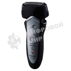 Электробритва сетчатая Panasonic ES-GA21 реж.эл.:3 питан.:аккум. черный/серый