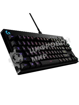Клавиатура Logitech Gaming PRO проводная, USB Type-A, чёрный