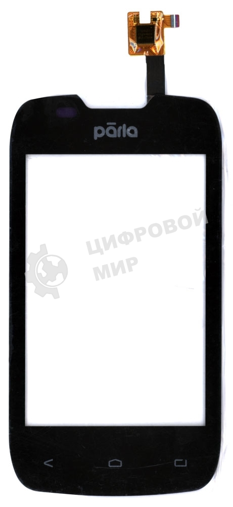 Сенсорное стекло (тачскрин) для Fly IQ431 IQ432, черное