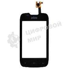 Сенсорное стекло (тачскрин) для Fly IQ431 IQ432, черное