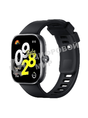 Умные часы Xiaomi BHR7854GL REDMI WATCH 4 OBSID. черный