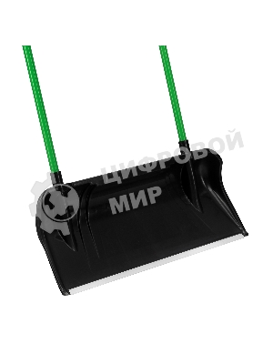 Скрепер для уборки снега BASE Palisad полипропилен,710х320х1325 мм, усиленная стальная рукоятка