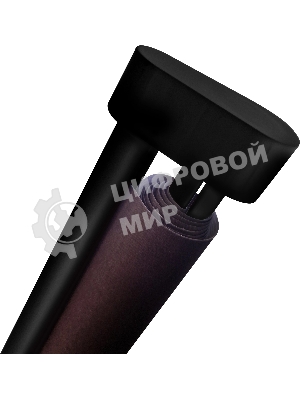 Экран Cactus 150x150 см Map type CS-PSRM-150x150-BK 1:1 настенно-потолочный рулонный черный