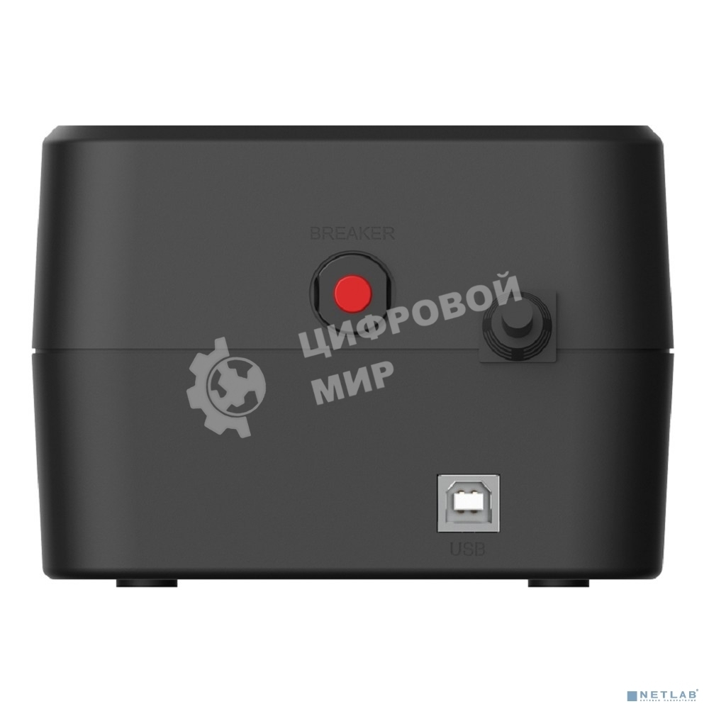 ИБП CBR LGT-650H-6F-LDB Offline 650VA/360W 5Ah12V 6 x Shuko+ Breaker