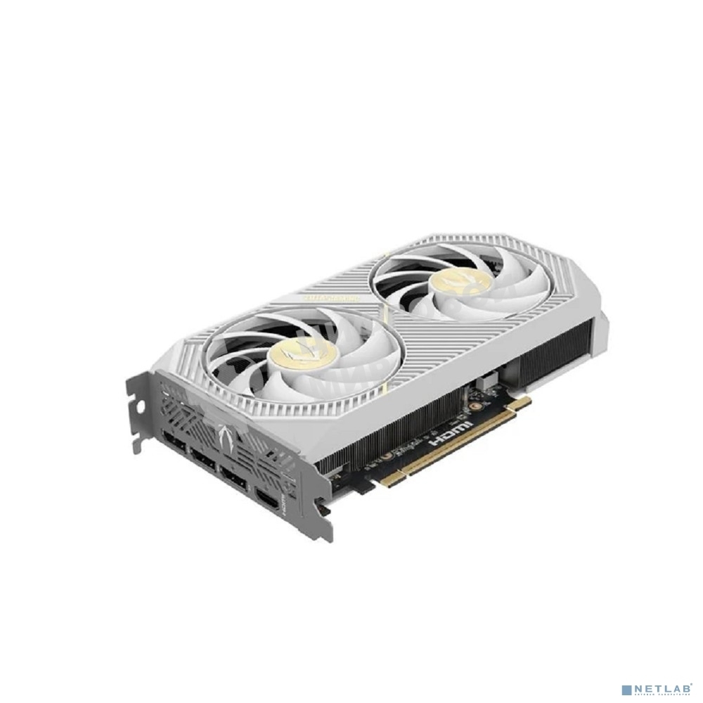 Видеокарта Zotac PCI-E 5.0 RTX 5060TI 16GB TWIN EDGE OC WHITE ED NVIDIA GeForce RTX 5060TI 16Gb 128bit GDDR7 2572/28000 HDMIx1 DPx3 HDCP Ret