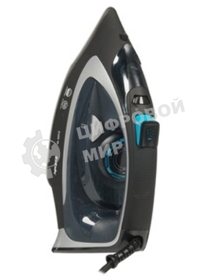Утюг BBK ISE-2405 черный/серебро, 2400 Вт, 45 г/мин, 170 г/мин, 320 мл