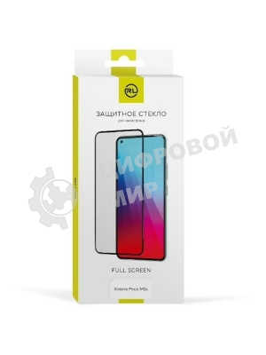 Защитное стекло для экрана Redline УТ000024054 черный для Xiaomi Redmi Note 10/10s прозрачная