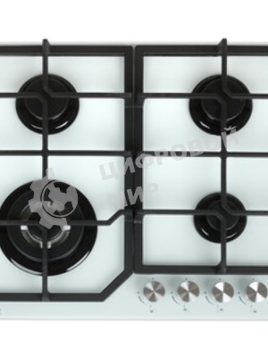 Газовая варочная панель LEX GVG 640-1 WH белый