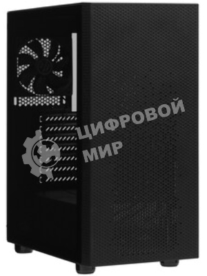 Компьютерный корпус Azza Celesta F черный без БП ATX 5x120мм 5x140мм 2xUSB 2.0 1xUSB 3.0 audio bott PSU