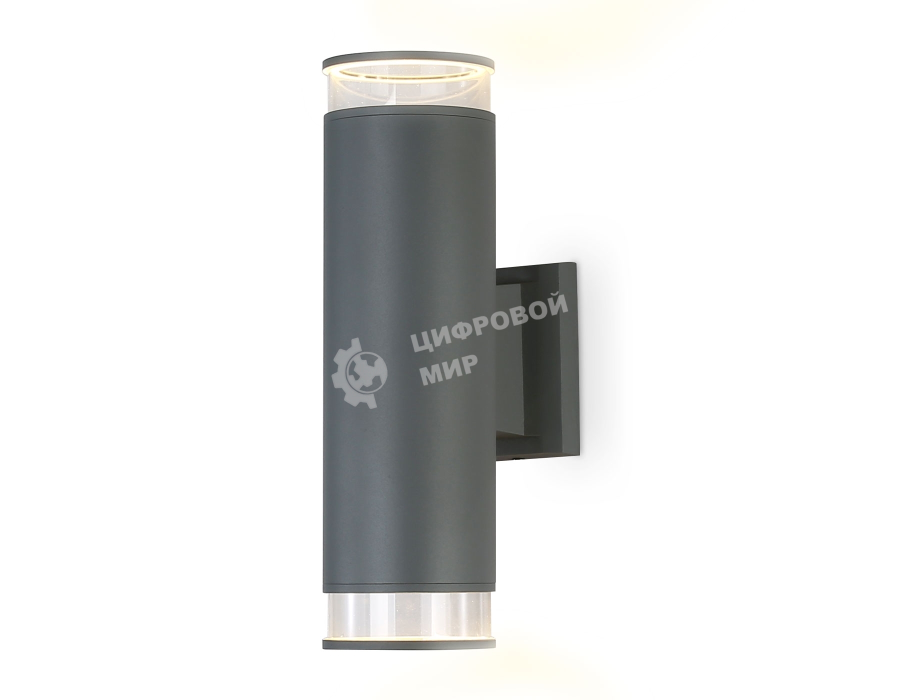 Светильник Ambrella light ST3820/2 GR/CL серый/прозрачный IP54 GU10/2 max 35W 310*90*160