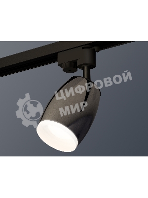 Светильник Ambrella light XT1123013 DCH/SBK/FR черный хром/черный песок/белый матовый MR16 GU5.3 (A2521, C1123, N7165)