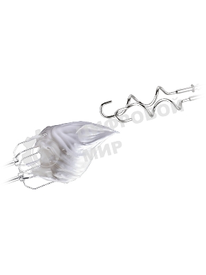 Миксер ручной Centek CT-1118 хром/вишня 350 Вт, 5 скоростей+турбо, взбивание/замешивание