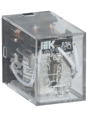 Реле РЭК 78-3 5А 24В DC IEK RRP20-3-05-024D