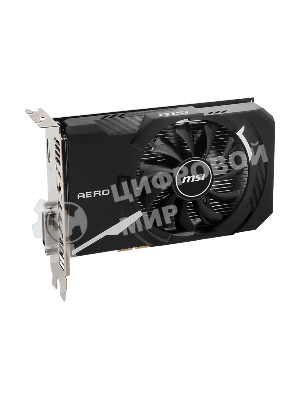 Видеокарта MSI GT 1030 AERO ITX 4GD4 OC Nvidia GT 1030 4Gb, DDR4, PCI-E 3.0, HDMIx1 DVIx1 HDCP
