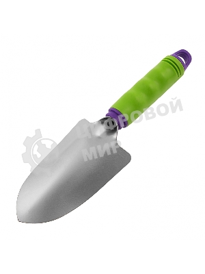 Совок посадочный широкий Palisad 85х300 мм, стальной, пластиковая рукоятка