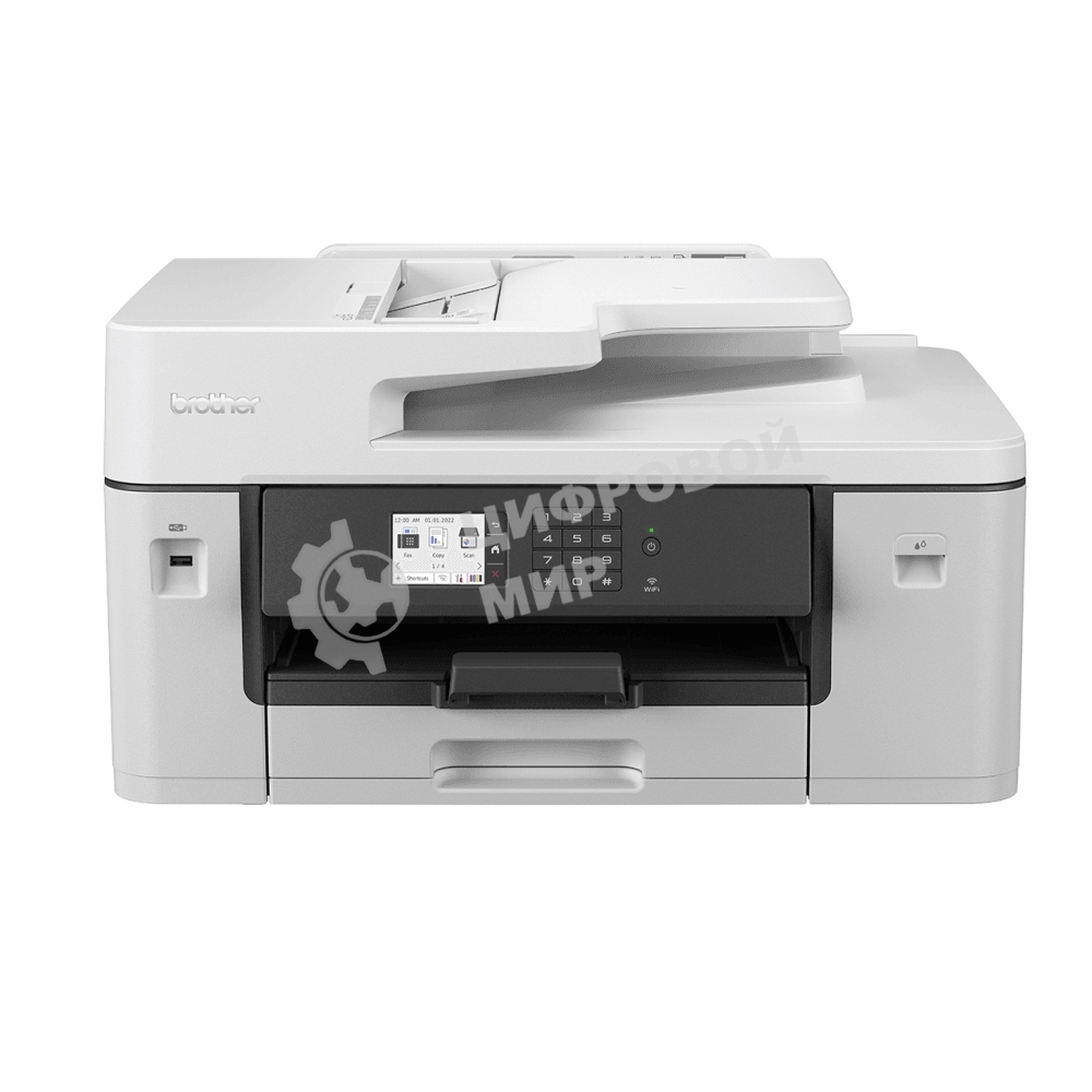 МФУ струйное Brother MFC-J3540DW, A3, цветной, печ. 28 стр/мин., 4800x1200 dpi (печать) 2400x1200 dpi (скан.), Ethernet (RJ-45), USB, Wi-Fi