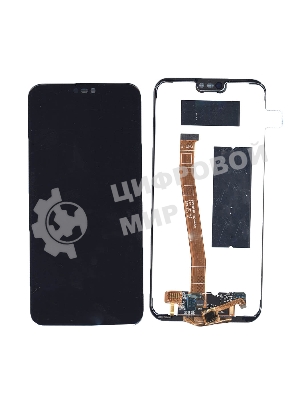Дисплей для Huawei P20 Lite черный (COF)