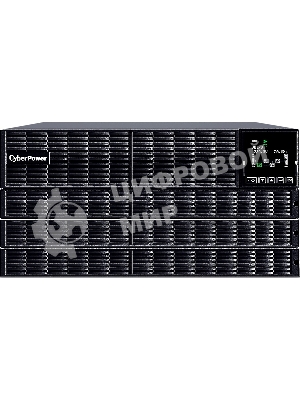 Источник бесперебойного питания CyberPower OLS10KERT5U Online 10000VA/10000W USB/RS-232/Dry/EPO/SNMP/CloudCard/(4 IEC С13, 4 IEC C19, terminal block)/bat.detect./МВ NEW