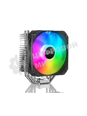 Кулер PCCooler Paladin 400 ARGb черный 130мм алюминий+медь 1600rpm 28.6db 4-pin 200W 157мм