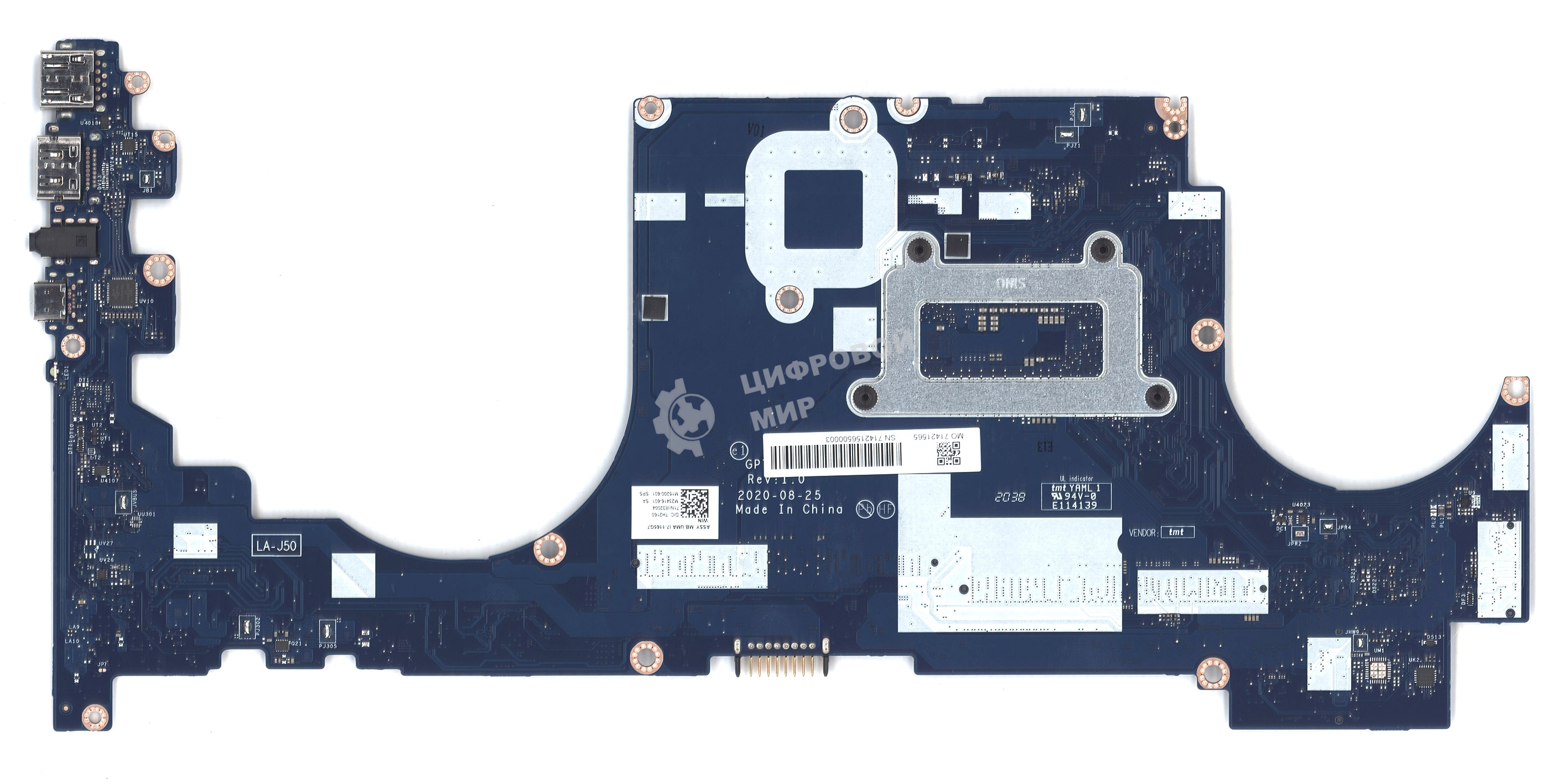 Материнская плата LA-J505P GPT70 HP Envy 17-CG i7-1165G7