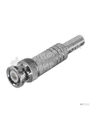 Разъем штекер PROconnect BNC под пайку с пружиной металл (универсальный)