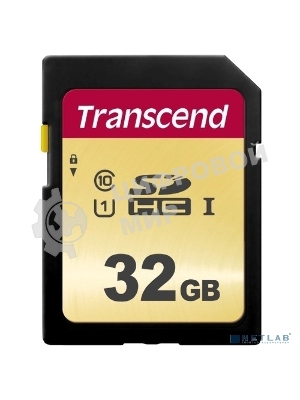 Флеш карта SD 32GB Transcend SDНC UHS-I U1, MLC
