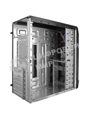 Компьютерный корпус Minitower ExeGate BAA-308U2-UNS500 (mATX, БП UNS500 с вент. 12см, 1хUSB/2хUSB 3.0, HD Audio, черный)