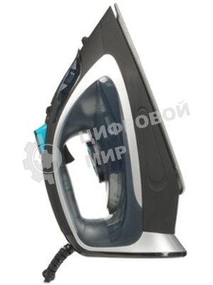 Утюг BBK ISE-2405 черный/серебро, 2400 Вт, 45 г/мин, 170 г/мин, 320 мл
