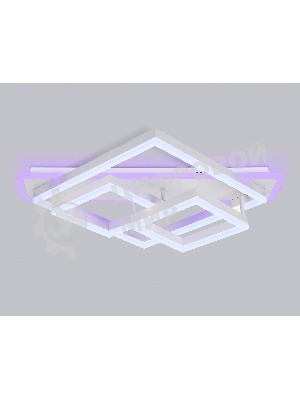 Светильник Ambrella light FA8531 WH белый 132W 3000K-6400K+RGB 630*570*160 (ПДУ РАДИО 2.4G)