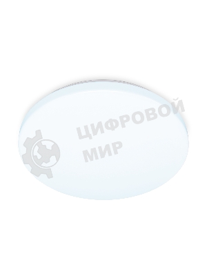 Потолочный светодиодный светильник Ambrella light FZ1010 WH белый 30W 6400K D370*55 (Без ПДУ)