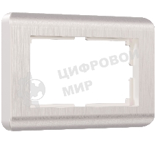 Рамка для двойной розетки (перламутровый) W0082113