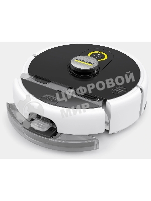 Робот-пылесос Karcher RCF 3 белый/черный, 5200 мAч Li-Ion, уборка сухая/влажная, пылесборник контейнер 0.12 л