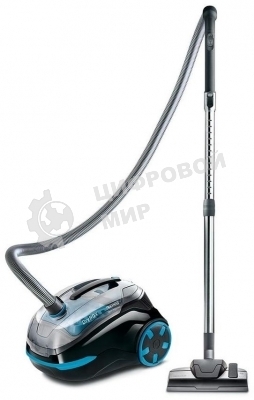 Пылесос Thomas DryBOX черный/синий, 300/1700Вт, уборка сухая, пылесборник контейнер 2.1 л