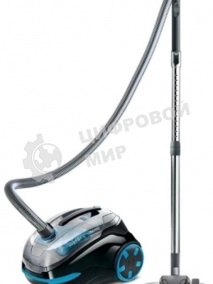 Пылесос Thomas DryBOX черный/синий, 300/1700Вт, уборка сухая, пылесборник контейнер 2.1 л