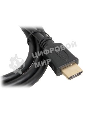Кабель Cablexpert HDMI-mini HDMI CC-HDMI4C-6, 19M/19M, v2.0, медь, позол.разъемы, экран, 1.8м, черный, пакет