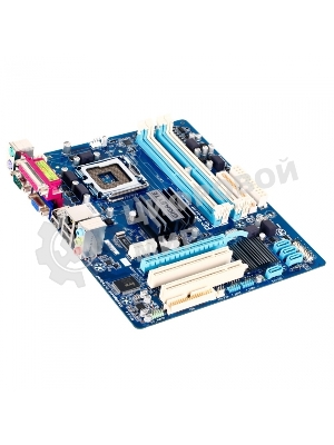 Материнская плата Gigabyte GA-G41M-COMBO-GQ (rev.3), LGA 775, Intel G41, 4xDDR2/DDR3, 4xSATA, 1xPCIe 1.1 x16, 1xPCIe 1.1 x1, 1xVGA, 1x 1Gb LAN, 4xUSB 2.0, 3x3.5 мм, 5.1, Micro ATX