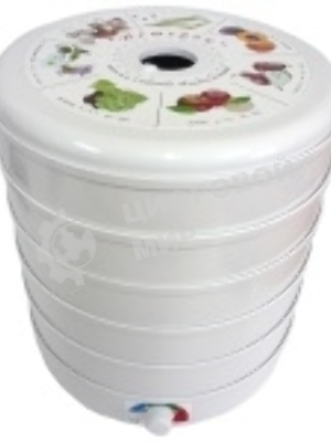 Сушилка для овощей и фруктов Великие реки Ветерок-5, 5 поддонов, цветная упаковка