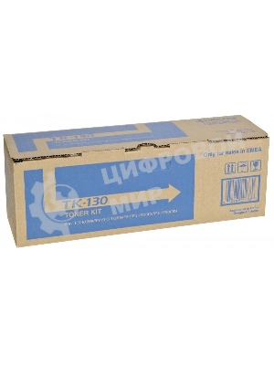 Картридж лазерный Kyocera TK-130 (1T02HS0EUC/1T02HS0EU0) черный для FS-1300D/1300DN/FS-1028MFP/1028MFP DP/1128MFP 7200 стр.